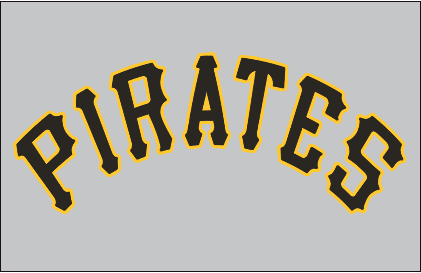 Pittsburgh Pirates 1954-1956 Jersey Logo fabric transfer